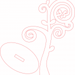 Árbol de una espiral - Vector descarganle para corte CNC y grabado laser gratis | Stanser