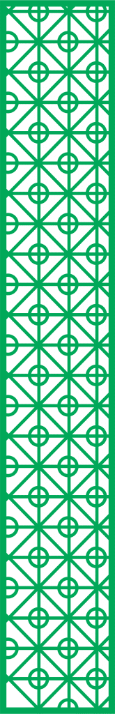 Patrón decorativo 27 — vector para corte CNC