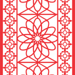 Patrón decorativo 28 - Vector SVG DXF para CNC Router y Laser CO2 - Descargable gratis | Stanser