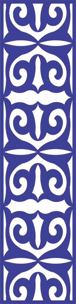 Patrón decorativo 31 — vector para corte CNC