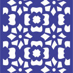 Patrón decorativo 34 - Vector SVG DXF para CNC Router y Laser CO2 - Descargable gratis | Stanser