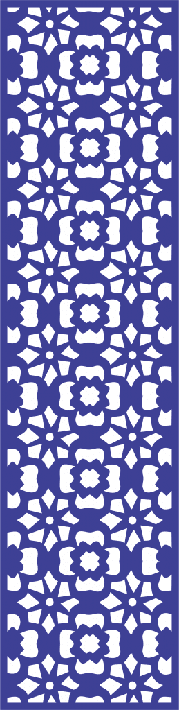 Patrón decorativo 34 — vector para corte CNC