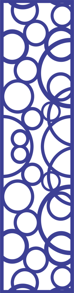 Patrón decorativo 38 — vector para corte CNC