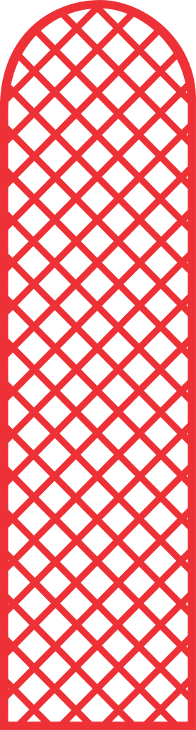 Patrón decorativo 39 — vector para corte CNC