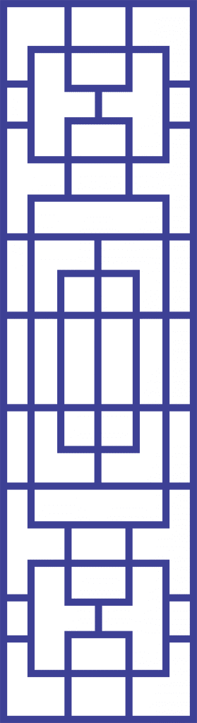 Patrón decorativo 42 — vector para corte CNC
