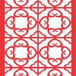 Patrón decorativo 46 - Vector SVG DXF para CNC Router y Laser CO2 - Descargable gratis | Stanser