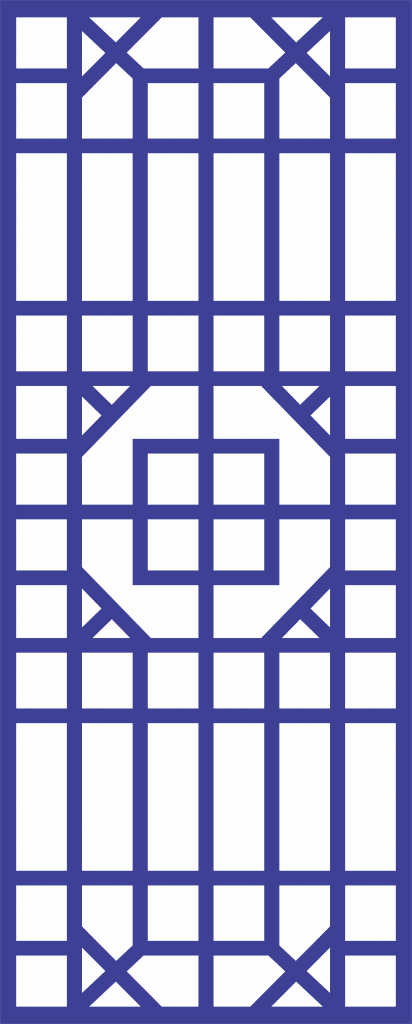 Patrón decorativo 48 — vector para corte CNC