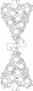 Pino con círculos