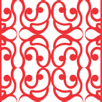 Patrón decorativo 51 - Vector SVG DXF para CNC Router y Laser CO2 - Descargable gratis | Stanser