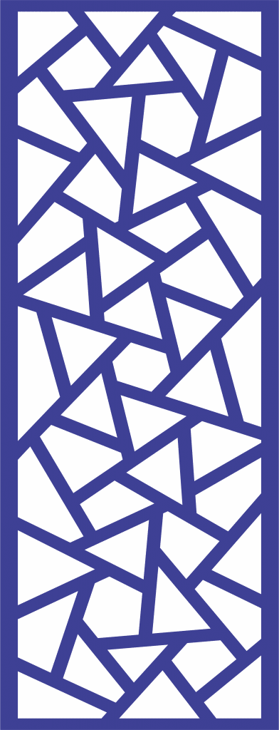 Patrón decorativo 53 — vector para corte CNC