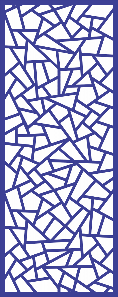 Patrón decorativo 54 — vector para corte CNC