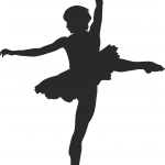 Bailarina de perfil - Vector SVG DXF para CNC Router y Laser CO2 - Descargable gratis | Stanser