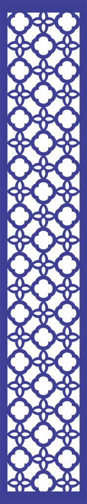 Patrón decorativo 60 — vector para corte CNC