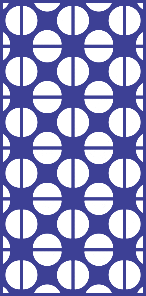 Patrón decorativo 67 — vector para corte CNC