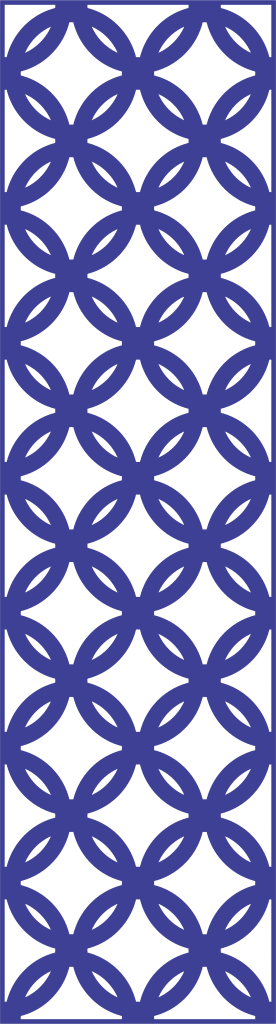 Patrón decorativo 68 — vector para corte CNC