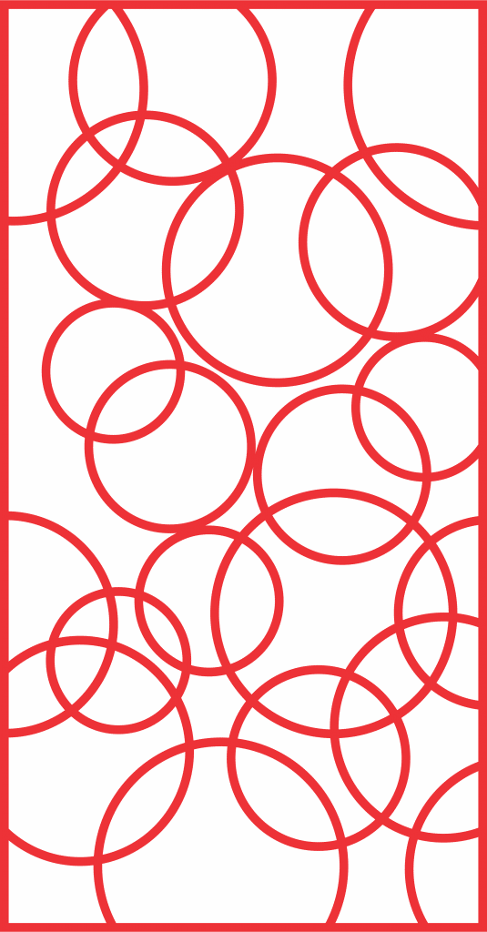 Patrón decorativo 78 — vector para corte CNC