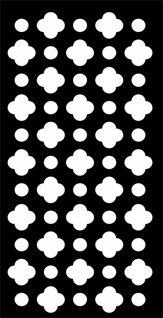Patrón decorativo 79 — vector para corte CNC