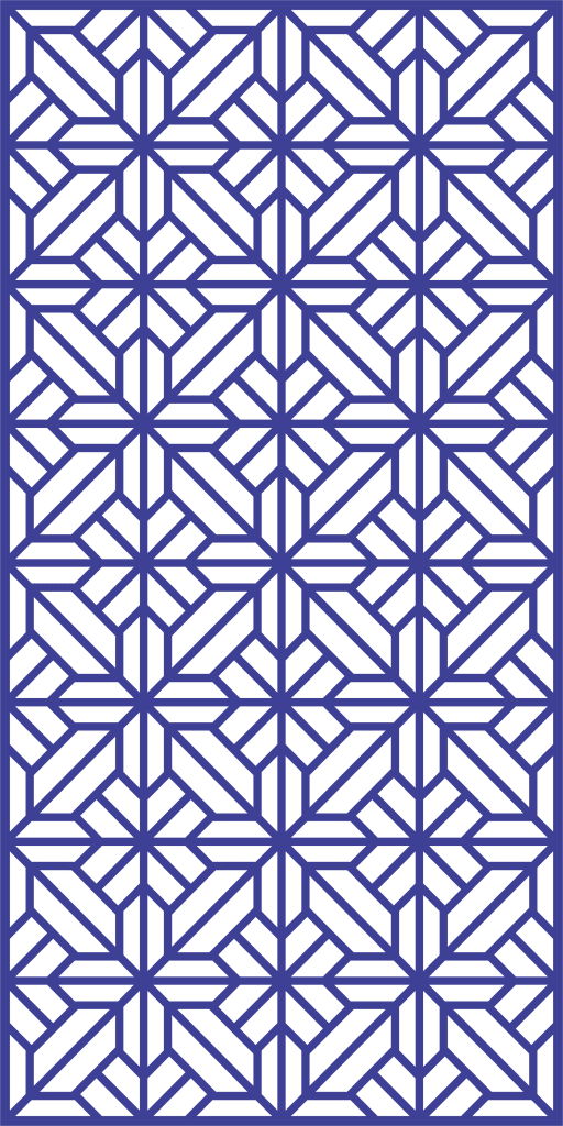 Patrón decorativo 84 — vector para corte CNC