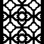Patrón decorativo 85 - Vector SVG DXF para CNC Router y Laser CO2 - Descargable gratis | Stanser