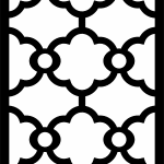 Patrón decorativo 88 - Vector SVG DXF para CNC Router y Laser CO2 - Descargable gratis | Stanser