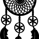 Atrapasueños de plumas - Vector descarganle para corte CNC y grabado laser gratis | Stanser