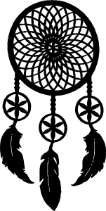Atrapasueños de plumas