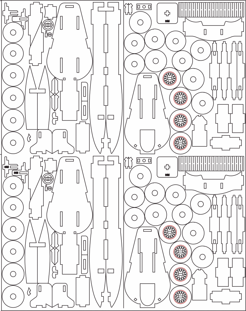 Auto F1 — vector para corte CNC
