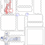 Cajas para Bautismo - Vector SVG DXF para CNC Router y Laser CO2 - Descargable gratis | Stanser