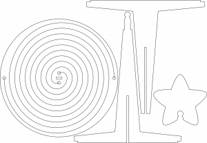 Espiral con base