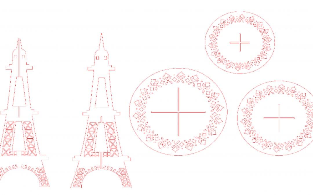 Torre Eiffel para cupcakes 2