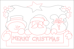 3 Personajes de Navidad