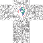 Cruz "Cristo con espinas" 2 - Vector SVG DXF para CNC Router y Laser CO2 - Descargable gratis | Stanser