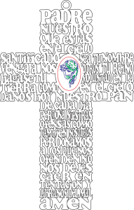 Cruz «Cristo con espinas» 2