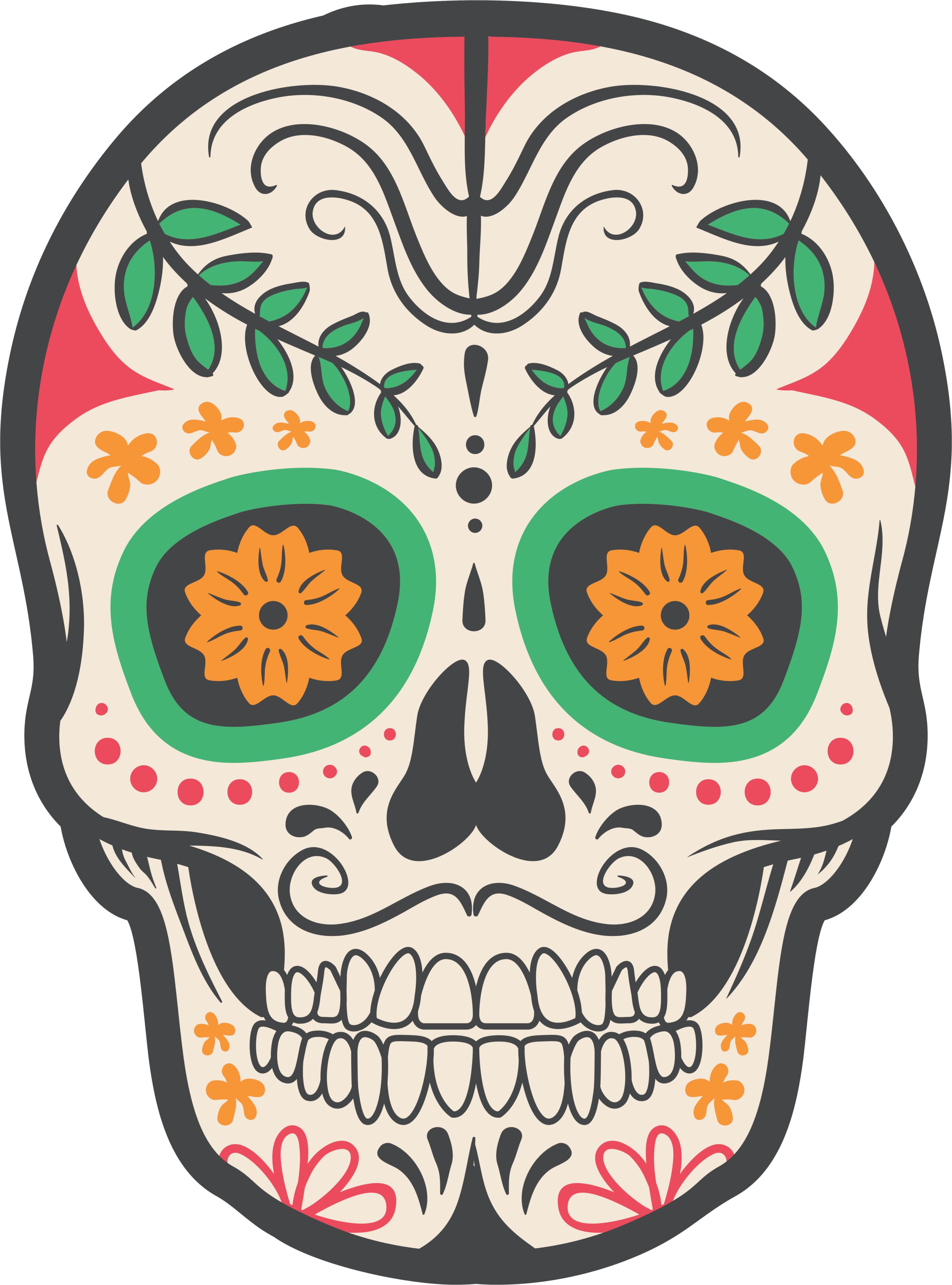 Calavera Mexicana Vector Png Calavera Mexicana Calavera Mexicana ...