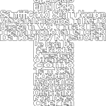 Cruz "Padre nuestro" 4 - Vector SVG DXF para CNC Router y Laser CO2 - Descargable gratis | Stanser