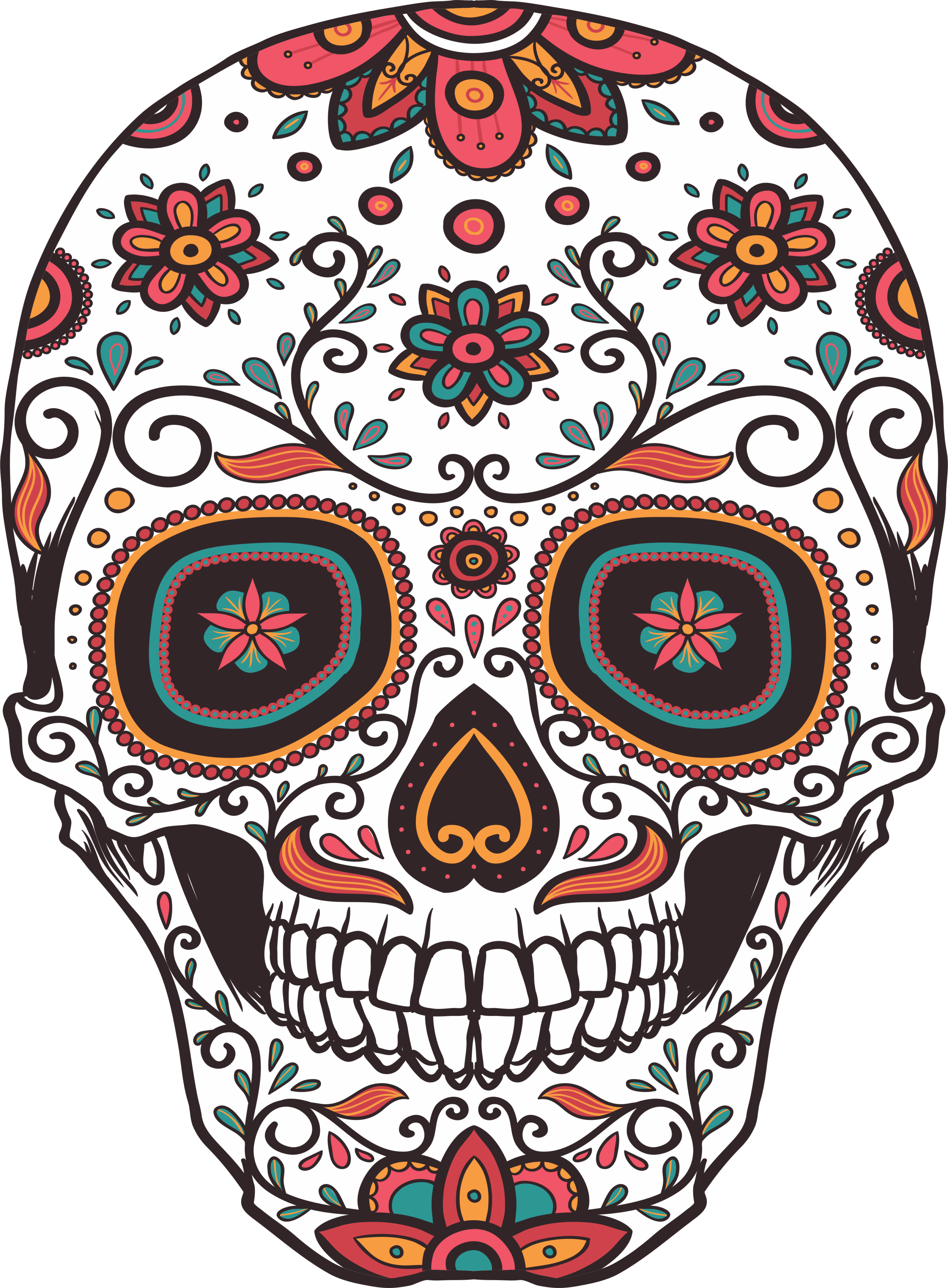 Calavera Png Calavera De Mexico Clipart Full Size Clipart 1843829 ...