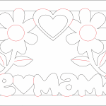 Cuadro con flores - Vector SVG DXF para Laser CO2 - Descargable gratis | Stanser