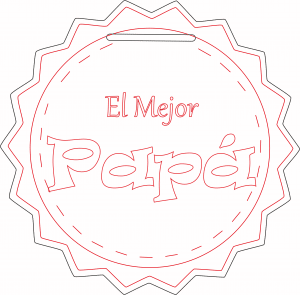 Medalla al mejor Papá