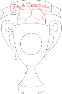 Trofeo con balón