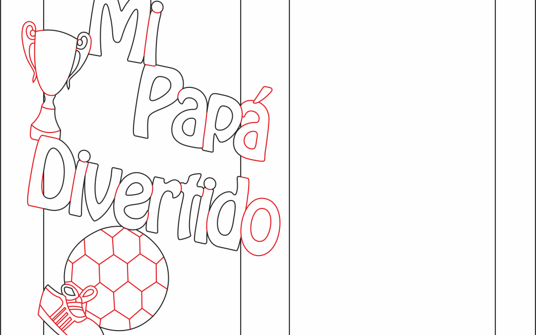 Portarretrato «Mi Papá divertido»