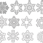 Galería de copos de nieve 2 - Vector descarganle para corte CNC y grabado laser gratis | Stanser