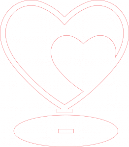 Souvenir «Dos corazones»