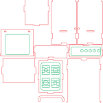 Muebles miniatura cocina - Vector descarganle para corte CNC y grabado laser gratis | Stanser