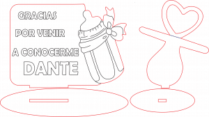 Souvenirs para llegada de bebé