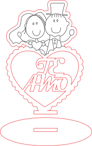 Souvenir «Te amo»