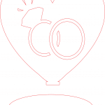 Anillos dentro de corazón - Vector SVG DXF para CNC Router y Laser CO2 - Descargable gratis | Stanser