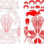 Abeja armable 3D - Vector descarganle para corte CNC y grabado laser gratis | Stanser