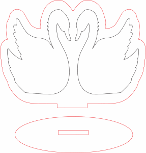 Cisnes con base