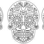 Calaveras mexicanas 6 - Vector descarganle para corte CNC y grabado laser gratis | Stanser