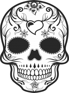 Calavera Mexicana «Corazón»